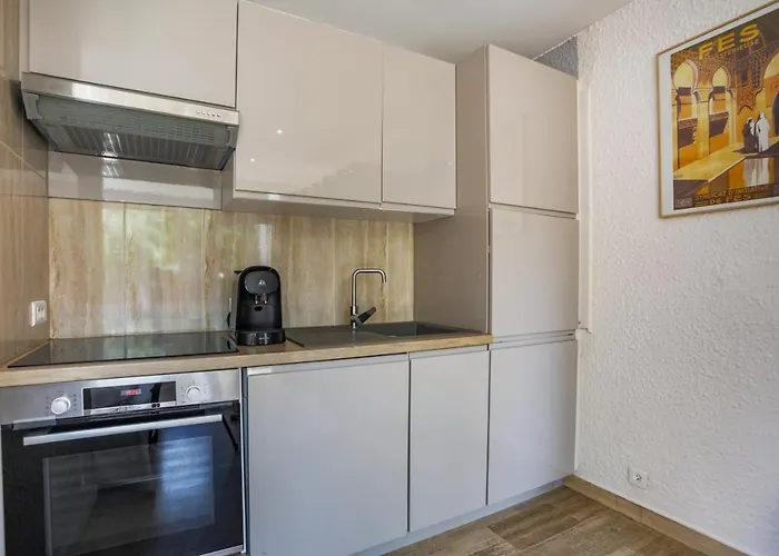 A/c La Californie With Patio By Olidesi 아파트